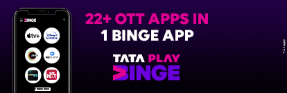 Tata Play Binge - 22+ OTTs in one Mobile App